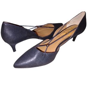 J.Renee Blue slip on pump| size 11W